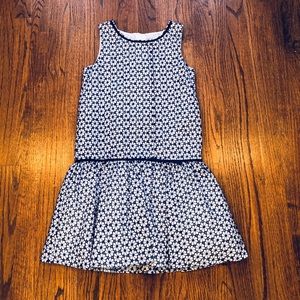 SUGARPLUM***Blue/White Flower Dress**Age 10